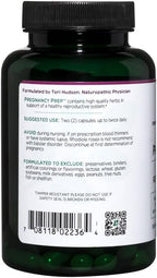 Vitanica Pregnancy Prep: Reproductive System Support, Vegan, 120 Capsules