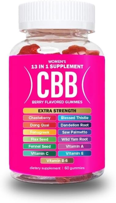 Curvy Body Bears CBB Gominolas Multivitamínicas para Mujeres 13 en 1