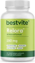 BESTVITE Relora 250mg – 120 Cápsulas Vegetales – Suplemento para el Estrés Ocasional