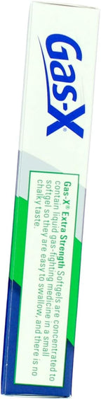 Novartis Gas-X Extra Strength Antigas - 10 Cápsulas Blandas