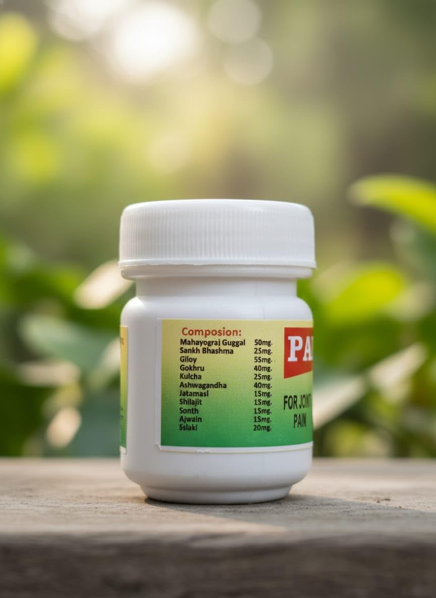 Pain Nil Tablet,Swami Herbal 40 * 2 Pack