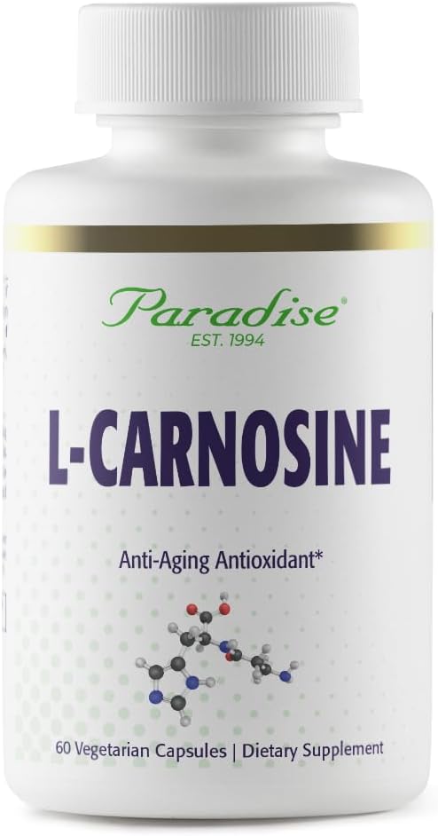 L-Carnosine de Paradise Herbs, 60 Cápsulas Vegetales