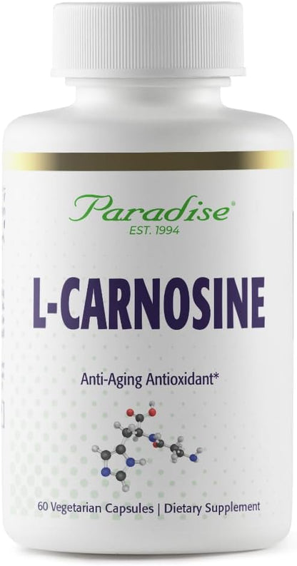 L-Carnosine de Paradise Herbs, 60 Cápsulas Vegetales – Image 1