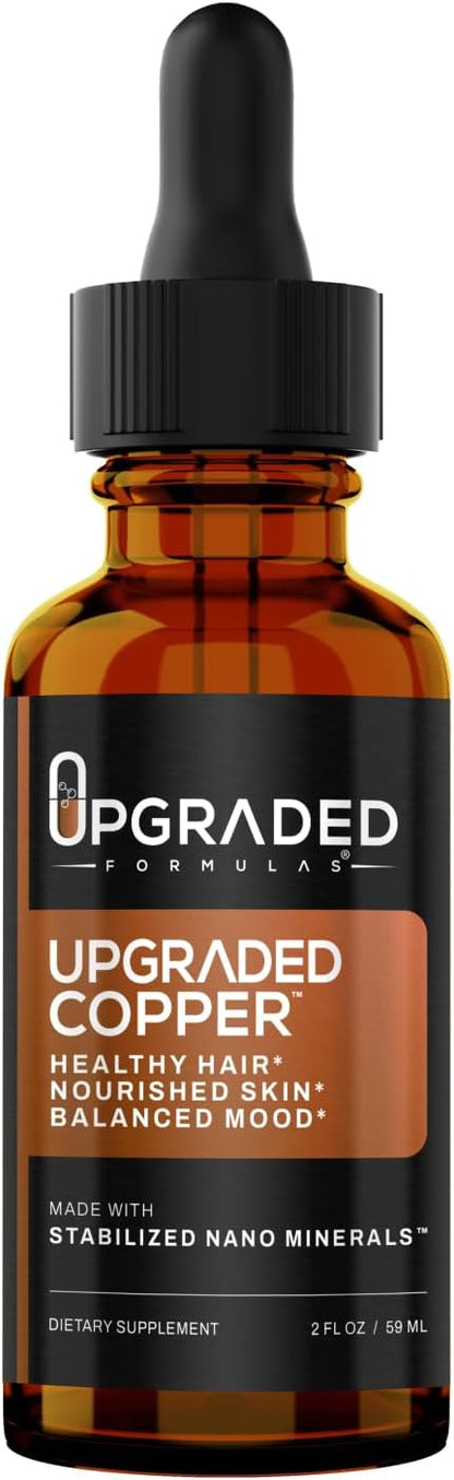 Upgraded Formulas Cobre Líquido con Nano – Función inmunitaria: El cobre contribuye al funcionamiento normal del – Image 1