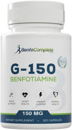 Benfotiamina 150 mg, 120 cápsulas gelatinosas por bote - Pack de 3 botes