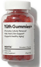 BIGVITA Yuth Gummies + – Gominolas de Espermidina con Vitamina C y A