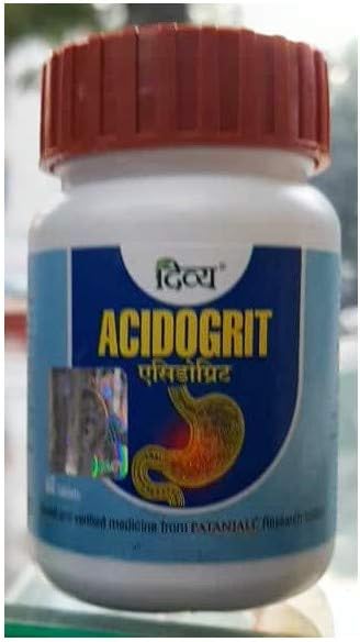 Patanjali Divya Acidogrit 60 Comprimidos