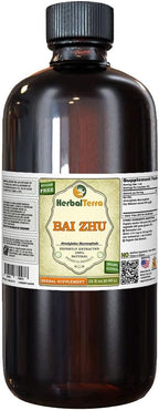 Tintura de Bai Zhu (Atractylodes macrocephala) - Extracto Líquido de Raíz Seca - 946 ml - HerbalTerra