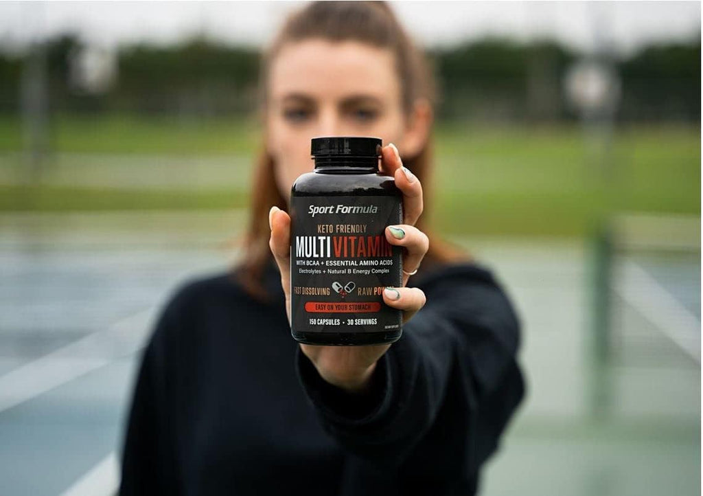 Sport Formula Multivitamínico Diario Keto con BCAA y Aminoácidos en Polvo
