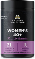 Ancient Nutrition Multivitamínico para Mujeres 40+, 90 Cápsulas - Apoyo Óseo e Inmunitario