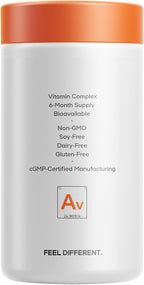 Codeage ADK Vitaminas A, D3, K1 y K2 (MK4 y MK7) - 180 Cápsulas - Suministro para 6 Meses