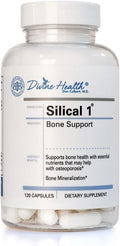 Silical 1 de Dr. Colbert - Suplemento para la salud ósea con calcio, vitamina D3 y magnesio - 120 cápsulas
