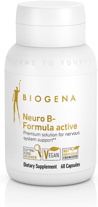 Biogena Vitamin B Complex – Neuro B-Formula Active Gold (60 cápsulas)