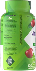 Vitamin B12 Extra Strength Gummy Vitamins - 3000 mcg, 170 Gominolas