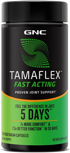 GNC TamaFlex Fast Acting, Apoyo Articular, 120 Cápsulas Vegetarianas