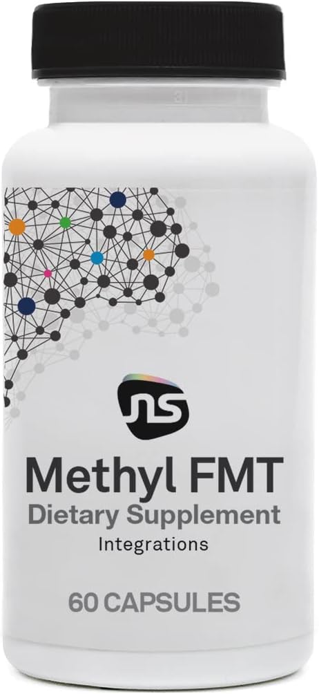 NeuroScience Methyl FMT - Complejo de Metilfolato con Vitaminas B, Magnesio y Zinc (60 Cápsulas)