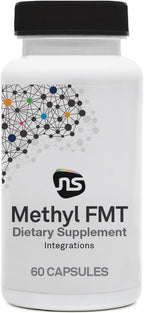 NeuroScience Methyl FMT - Complejo de Metilfolato con Vitaminas B, Magnesio y Zinc (60 Cápsulas)