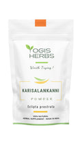 Polvo de Bhringraj (Karisalankanni) Puro - Cuidado Capilar Ayurvédico - YOGIS HERBS