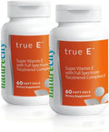 NatureCity True-E Vitamina E con Tocotrienoles y Alfa-Tocoferol Natural, 120 Cápsulas Blandas