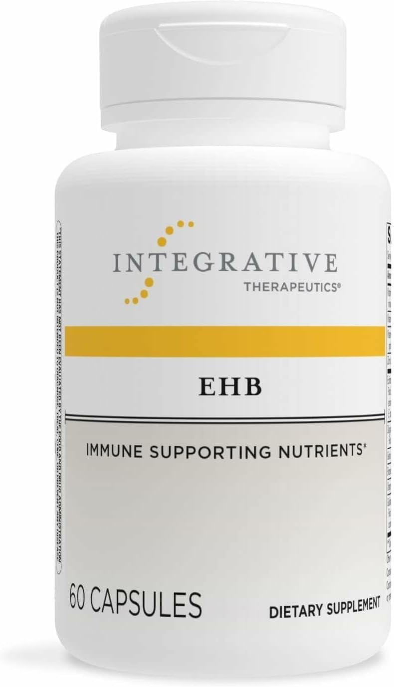 Integrative Therapeutics EHB - Complemento de apoyo inmunitario con vitaminas A, C y B6 y zinc - 60 cápsulas