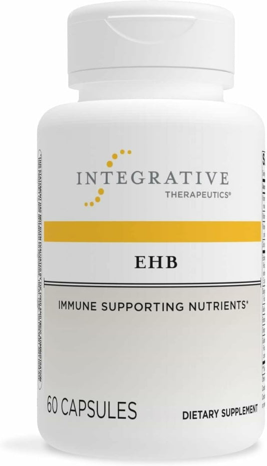 Integrative Therapeutics EHB - Suplemento de apoyo inmunológico con vitaminas A, C y B6 y zinc - 60 cápsulas
