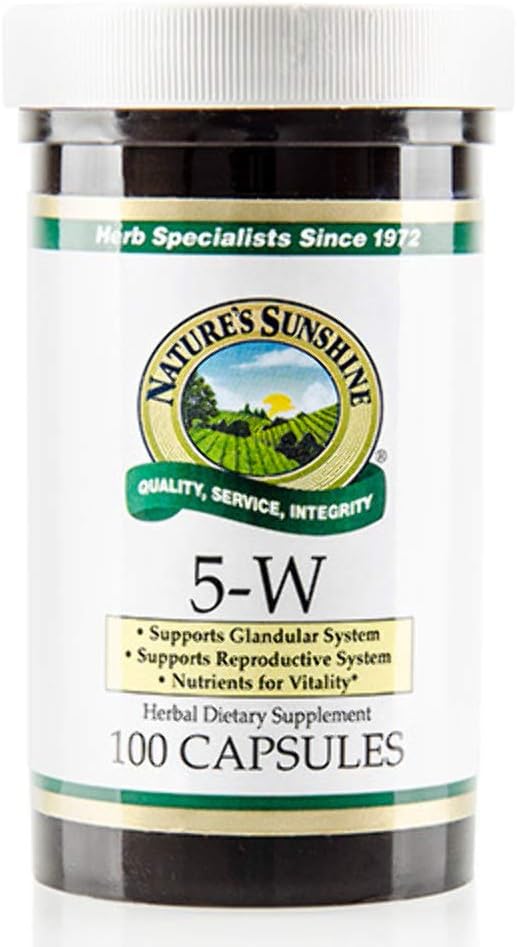 Nature's Sunshine 5-W (100 Cápsulas)