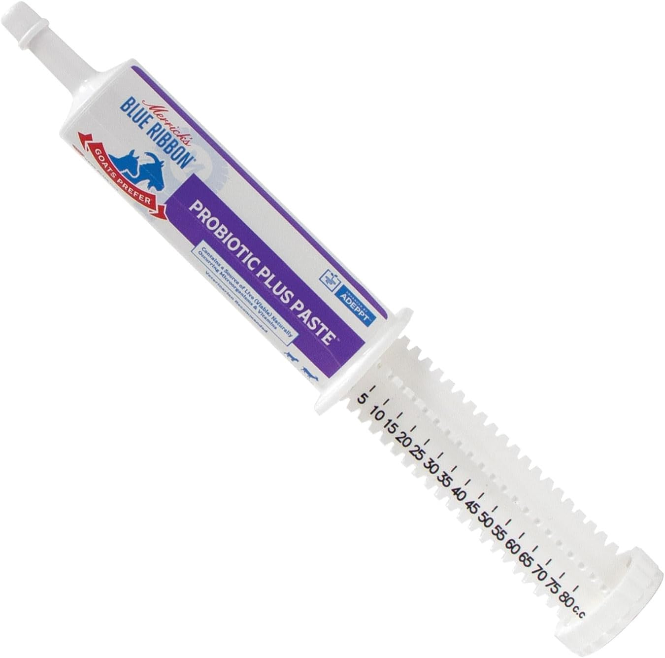 Vet's Plus Bomac Goats Prefer Pasta Probiótica Plus para Rumiantes y Caballos 80cc