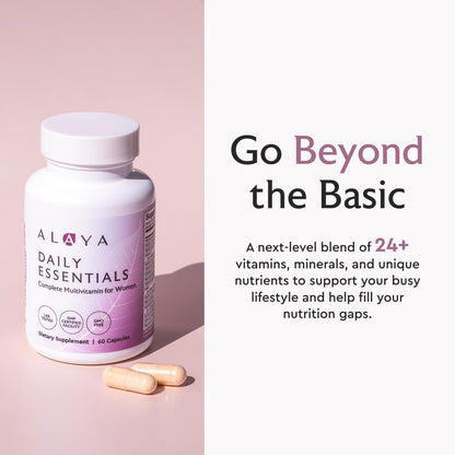 Alaya Naturals Daily Essentials Multivitamínico para Mujeres – Image 2