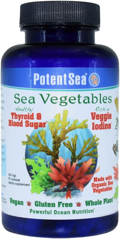 PotentSea Sea Vegetables - 540 mg - 90 Cápsulas