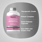 Myo-Inositol & D-Chiro Inositol | 150 Cápsulas | Fórmula Completa para Mujeres