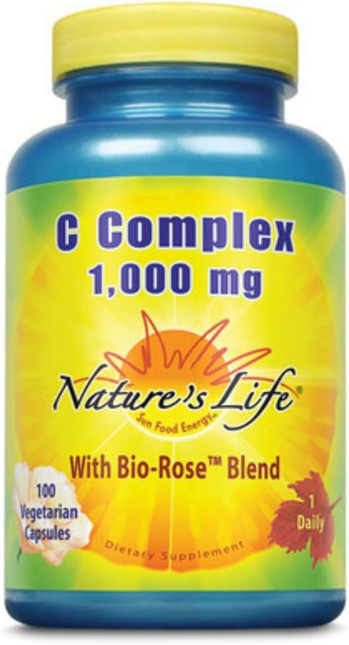 Nature's Life Vitamina C 1.000 mg, 100 cápsulas