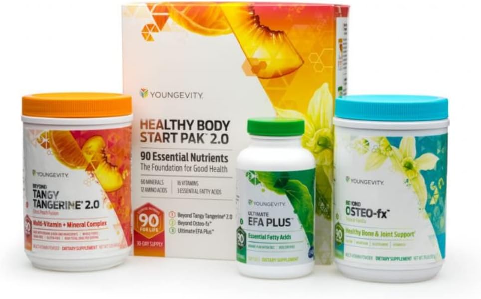 Youngevity Healthy Body Start Pak 2.0 | Multivitamínico Completo