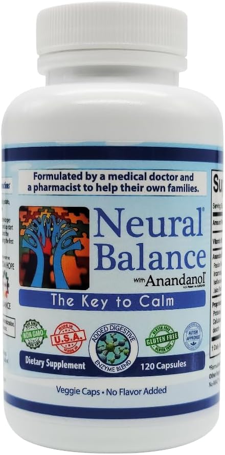 NEURAL BALANCE Anandanol con Mezcla de Enzimas Digestivas (Cápsulas, Pack de 2)