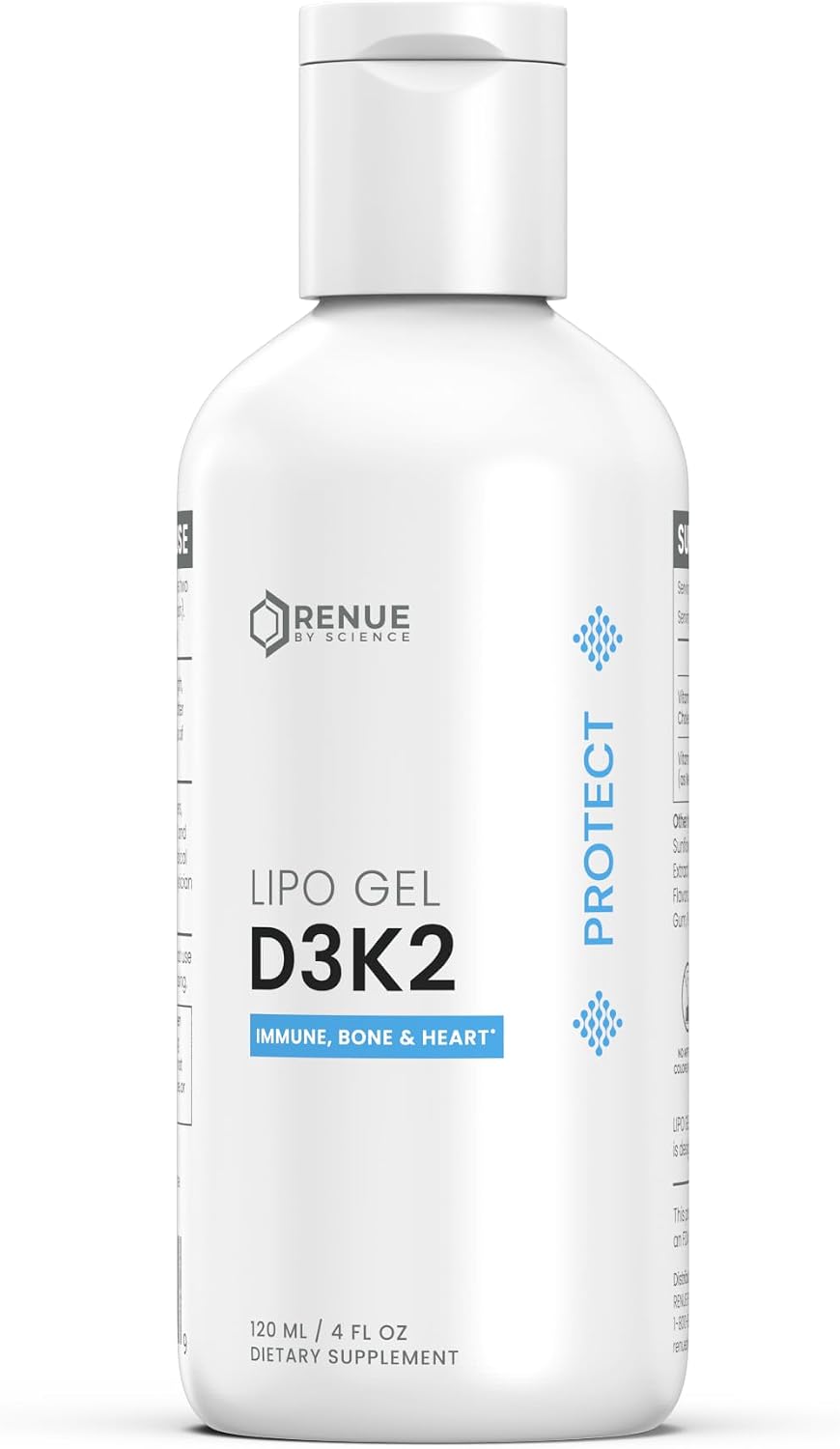 Renue By Science Gel Liposomal de Vitamina D3 y K2 - 120 ml
