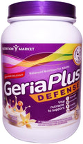 Geriaplus High Protein Nutrition Shake para Mayores, Vainilla, 1000g