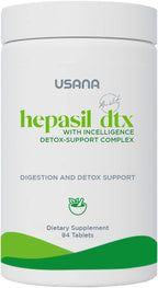 USANA Hepasil DTX con InCelligence - Complejo de Apoyo Hepático, 84 Comprimidos (28 Días)