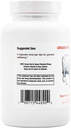 Supreme Nutrition Grass Fed Sheep Heart - 120 Cápsulas de Corazón Ovino Puro