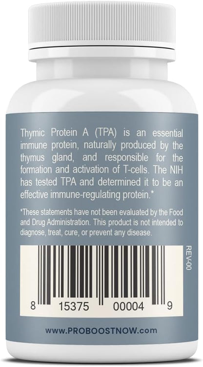 ProBoost Thymic Protein A Tablets (1 mcg TPA) - Apoyo Inmunológico - 30 Comprimidos Sublinguales – Image 4