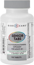 GeriCare Senior Tab 50+ Multivitaminas y Minerales, 100 Comprimidos