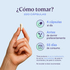 B-FIT B Magnesio Glicinato y Citrato - Apoya el Sueño y la Recuperación Muscular - Vegano - 496 mg - 220 Cápsulas - 2 Meses de Suministro