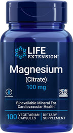 Life Extension Magnesio Citrato, 100 mg, 200 Cápsulas