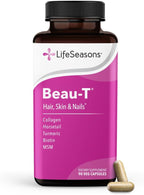 LifeSeasons Beau-T - Complemento para Cabello, Uñas y Piel - 180 Cápsulas