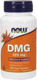 Now Foods DMG 125 mg 100 cápsulas (Pack de 3)