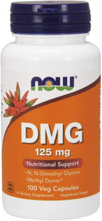 Now Foods DMG 125 mg 100 cápsulas (Pack de 3)