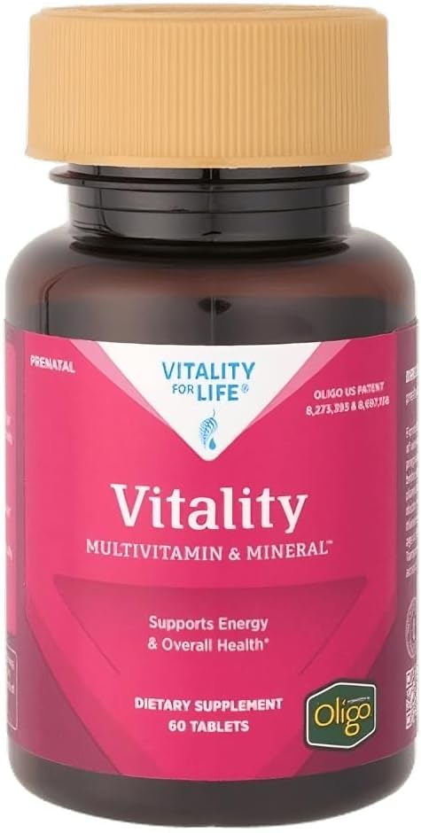 Suplemento multivitamínico y mineral de Melaleuca para el embarazo (mujeres), con Oligo (60 tabletas)