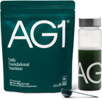 AG1 Greens Powder – Suplemento Multivitamínico, Probiótico y Superfood (Family Value Kit)