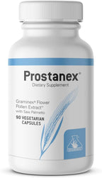 Graminex Prostanex - Flower Pollen Extract and Saw Palmetto for Prostate Health, 90 Vegetarian Capsules