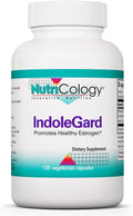 Nutricology IndoleGard - Complejo BioResponse DIM Diindolilmetano - Apoyo Metabolismo Estrógeno - 120 cápsulas