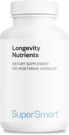 Supersmart Nutrientes para la Longevidad – 120 Cápsulas Vegetales
