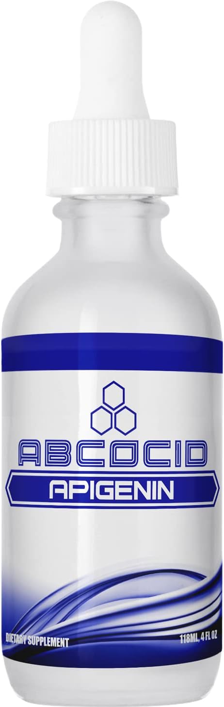 Apigenina 65 mg Líquido - 240 Dosis - Suplemento de Flavonoides - ABCOCID